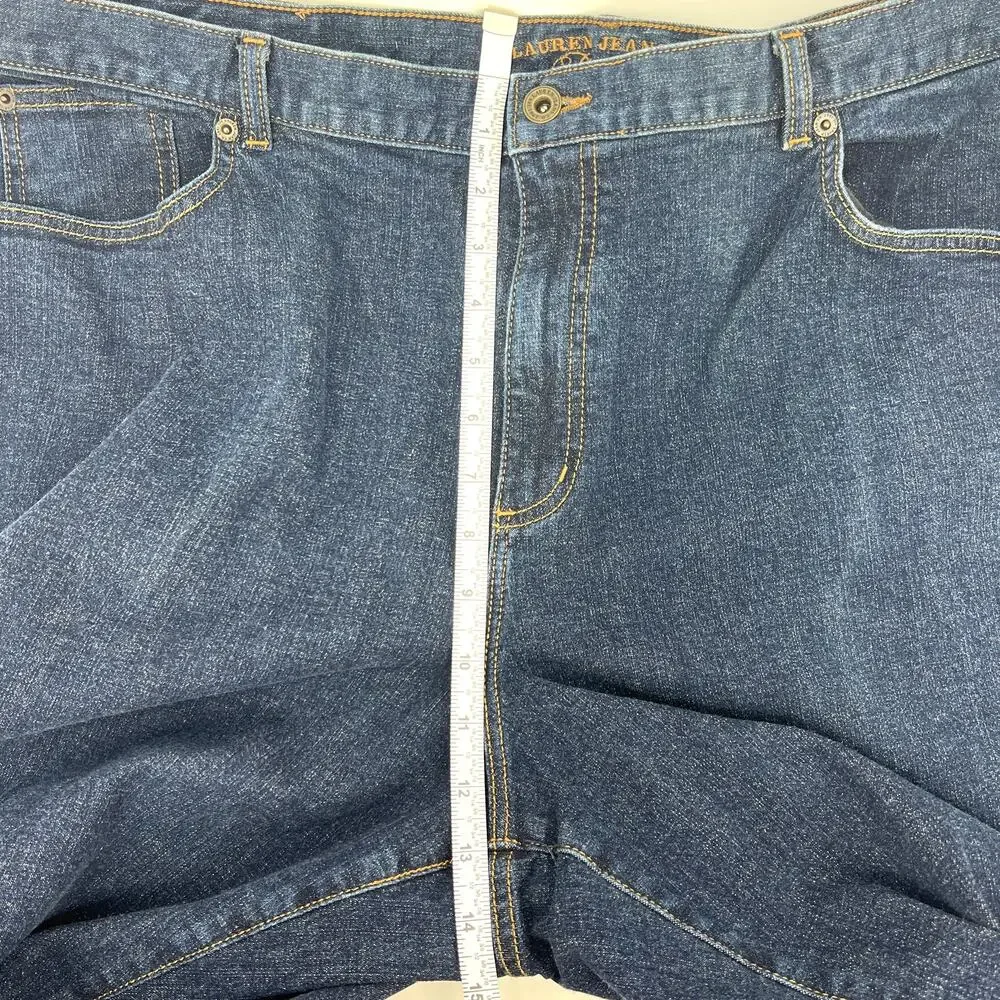 Vintage Womens Lauren Ralph Lauren Stretch Denim Jeans Size XXL **READ**